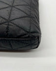 Kate Spade Black Quilted Fabric Wilson Dessi Bag
