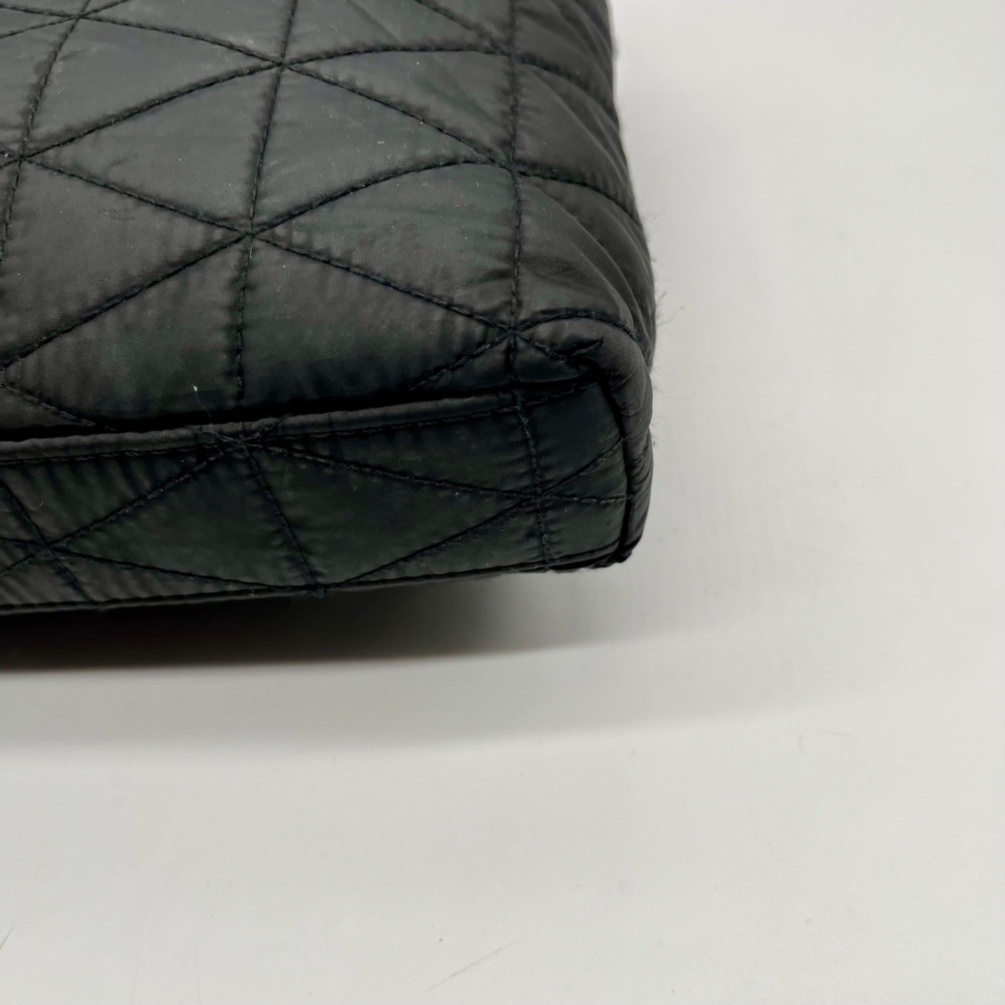 Kate Spade Black Quilted Fabric Wilson Dessi Bag