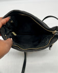 Kate Spade Black Quilted Fabric Wilson Dessi Bag