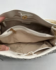 I.N.C International Concepts Vanilla Quilted Harrper Aurora Shoulder Bag