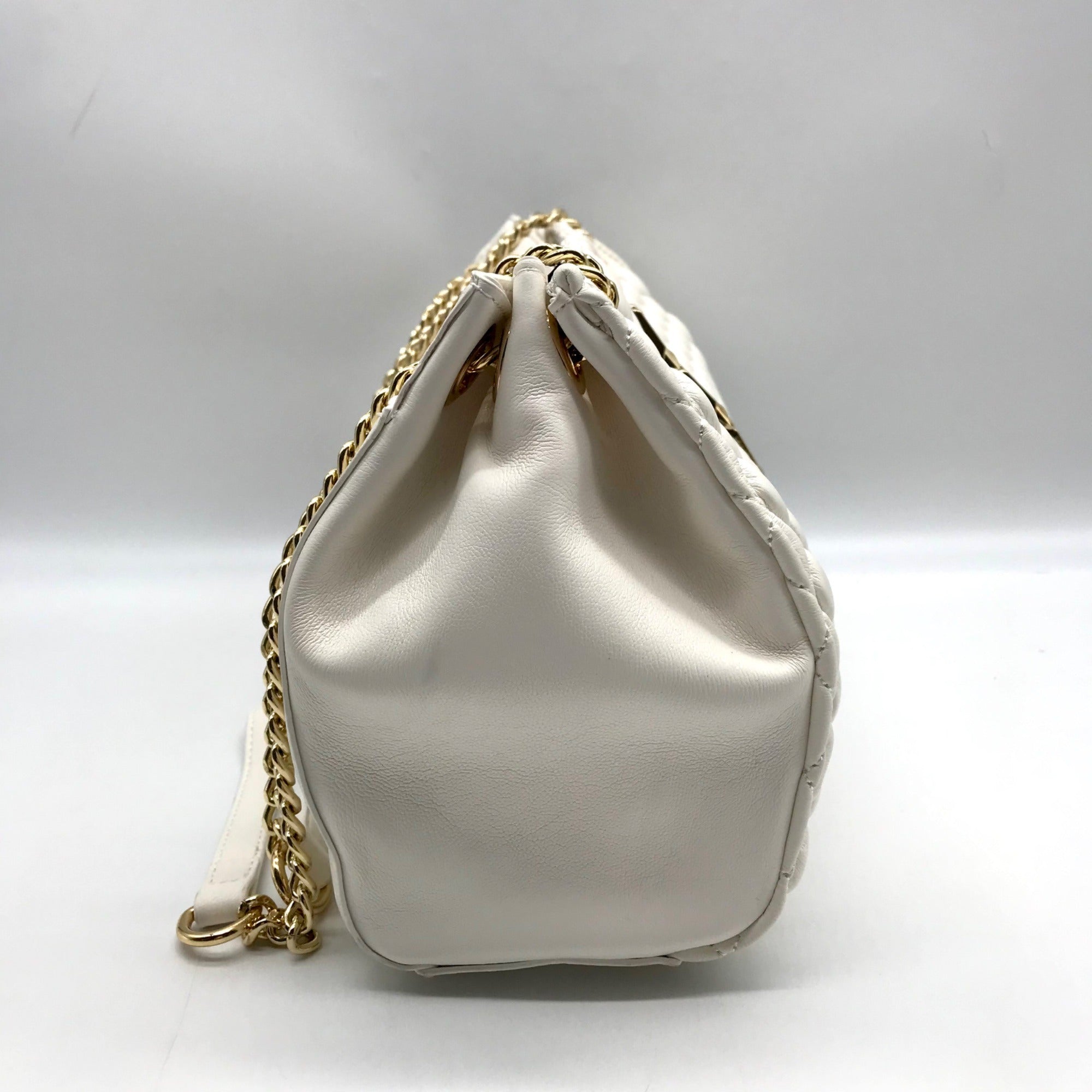 I.N.C International Concepts Vanilla Quilted Harrper Aurora Shoulder Bag