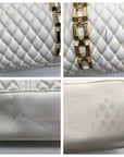 I.N.C International Concepts Vanilla Quilted Harrper Aurora Shoulder Bag