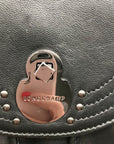 Longchamp Black Cavalcade Leather Backpack