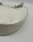 I.N.C. International Concepts Vanilla Faux Leather Giannaa Medium Stud Hobo Bag