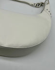 I.N.C. International Concepts Vanilla Faux Leather Giannaa Medium Stud Hobo Bag