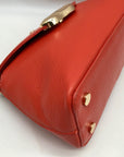 I.N.C. International Concepts Orange Avahh Sculpted Clutch Bag