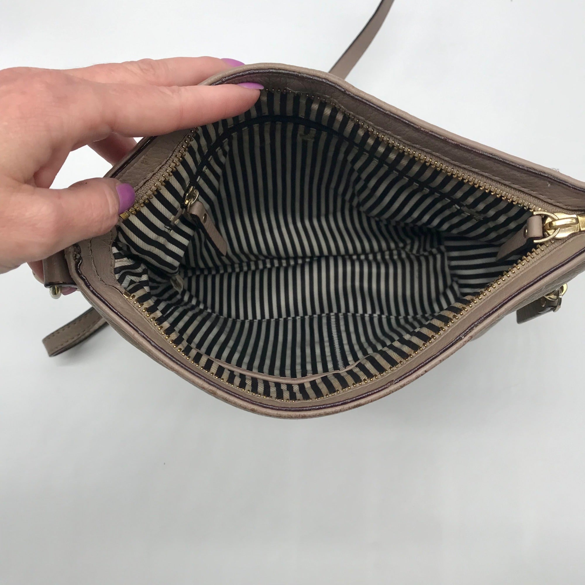 Kate Spade Taupe New York Cobble Hill Ellen Crossbody