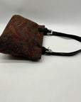 Brighton Multicolored Paisley Tapestry Shoulder Bag