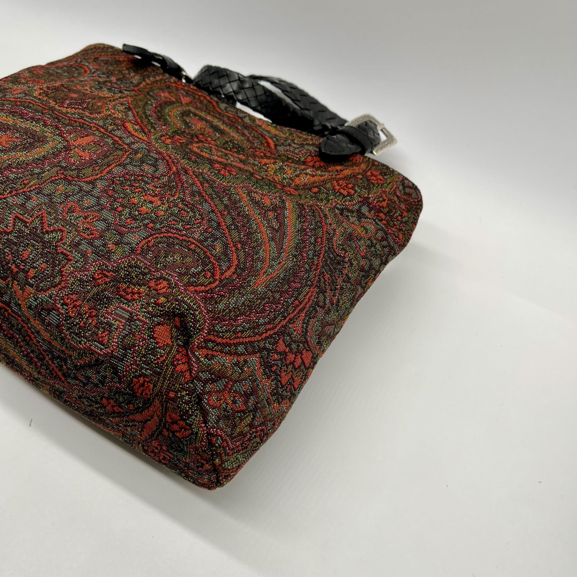 Brighton Multicolored Paisley Tapestry Shoulder Bag