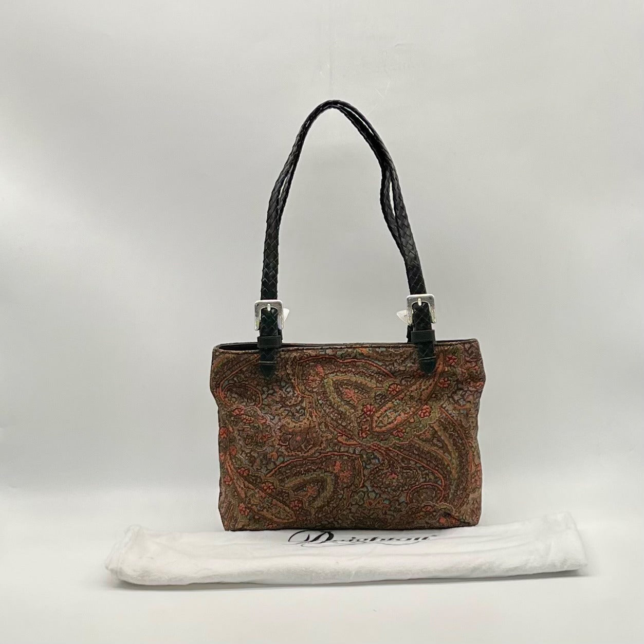 Brighton Multicolored Paisley Tapestry Shoulder Bag