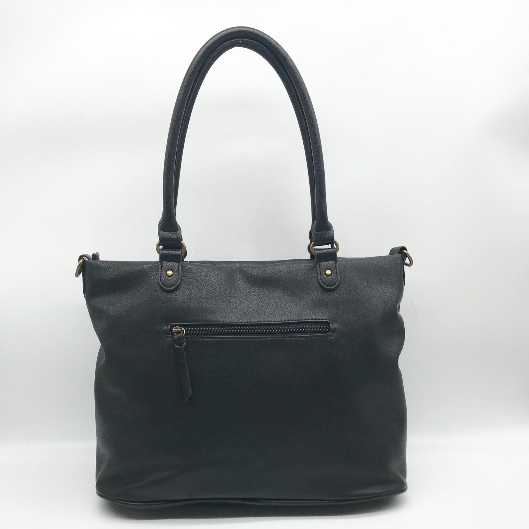 Style &amp; Co Black Hudsonn Tote Bag