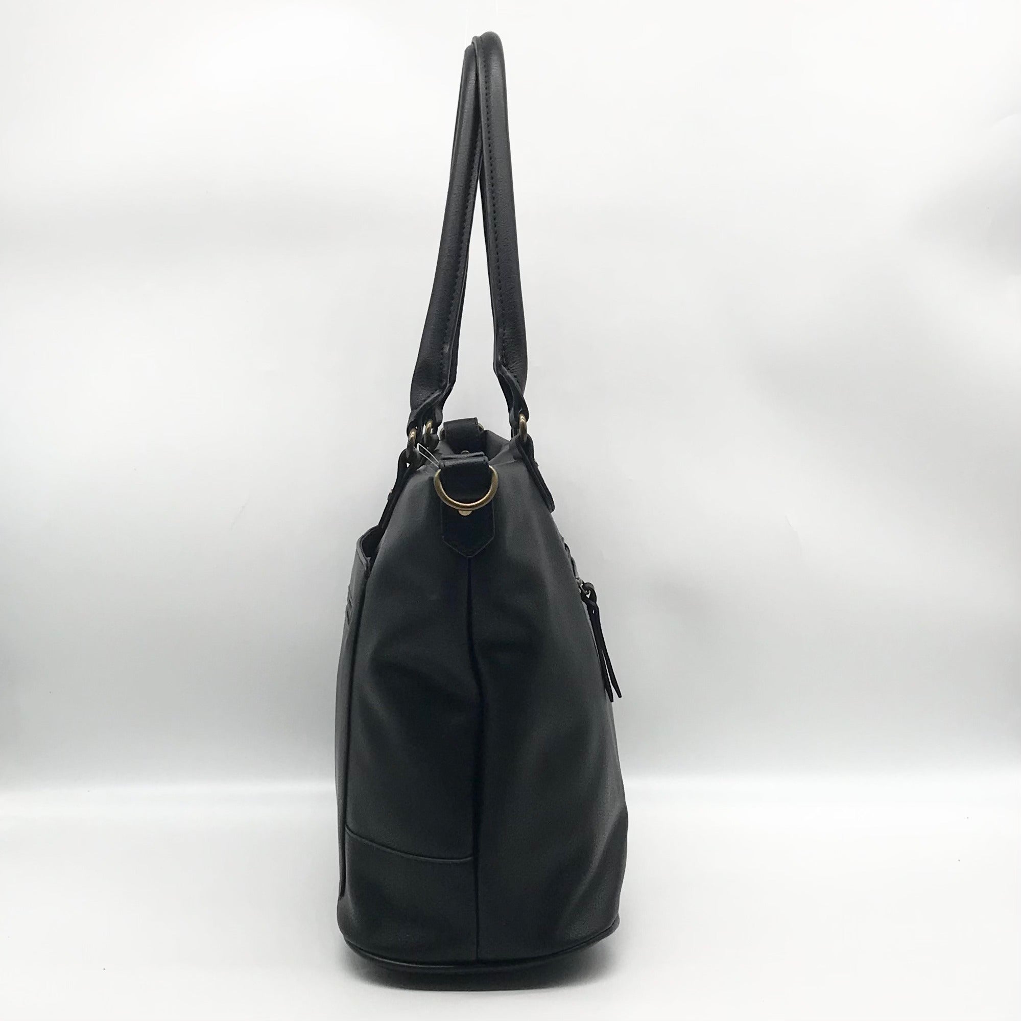 Style &amp; Co Black Hudsonn Tote Bag