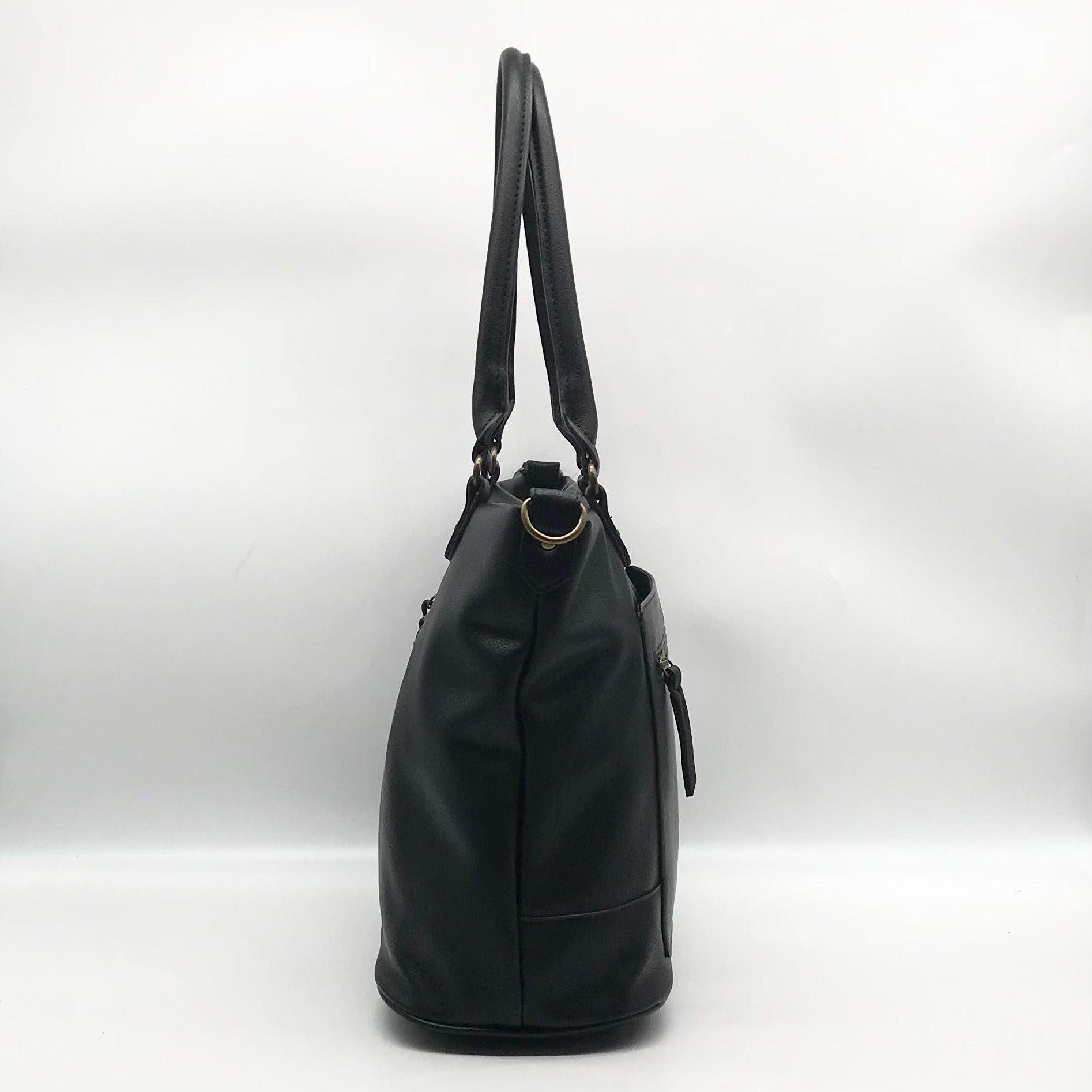 Style &amp; Co Black Hudsonn Tote Bag