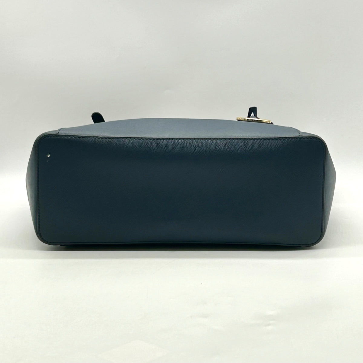 Michael Kors Navy Blue Saffiano Leather Shoulder Bag