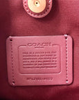 Coach Hot Pink Pebbled Leather Town Bucket Bag-91122