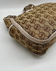 Michael Kors Signature Canvas Monogram Shoulder Bag