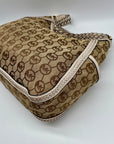 Michael Kors Signature Canvas Monogram Shoulder Bag