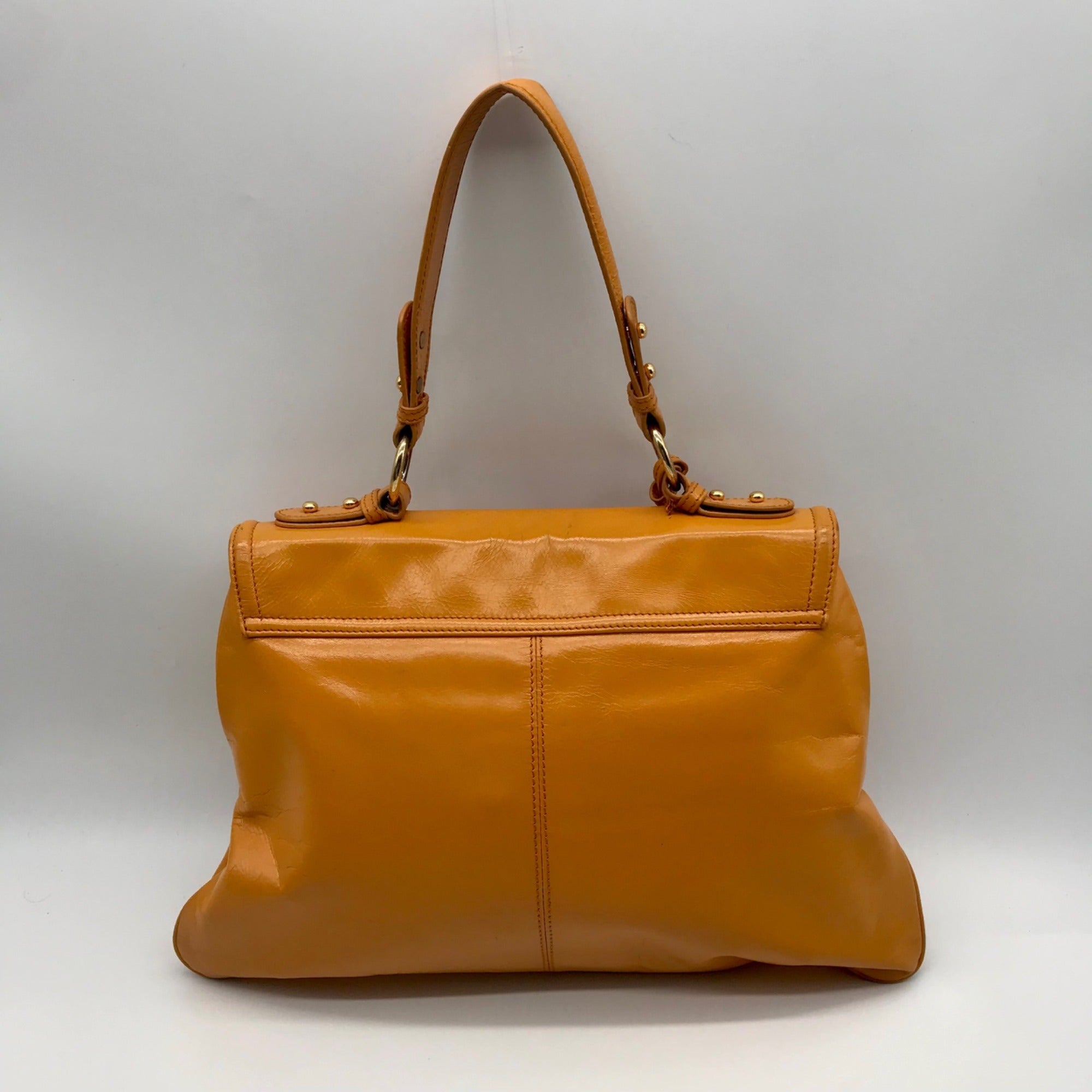 Badgley Mischka Yellow Crossbody Bag