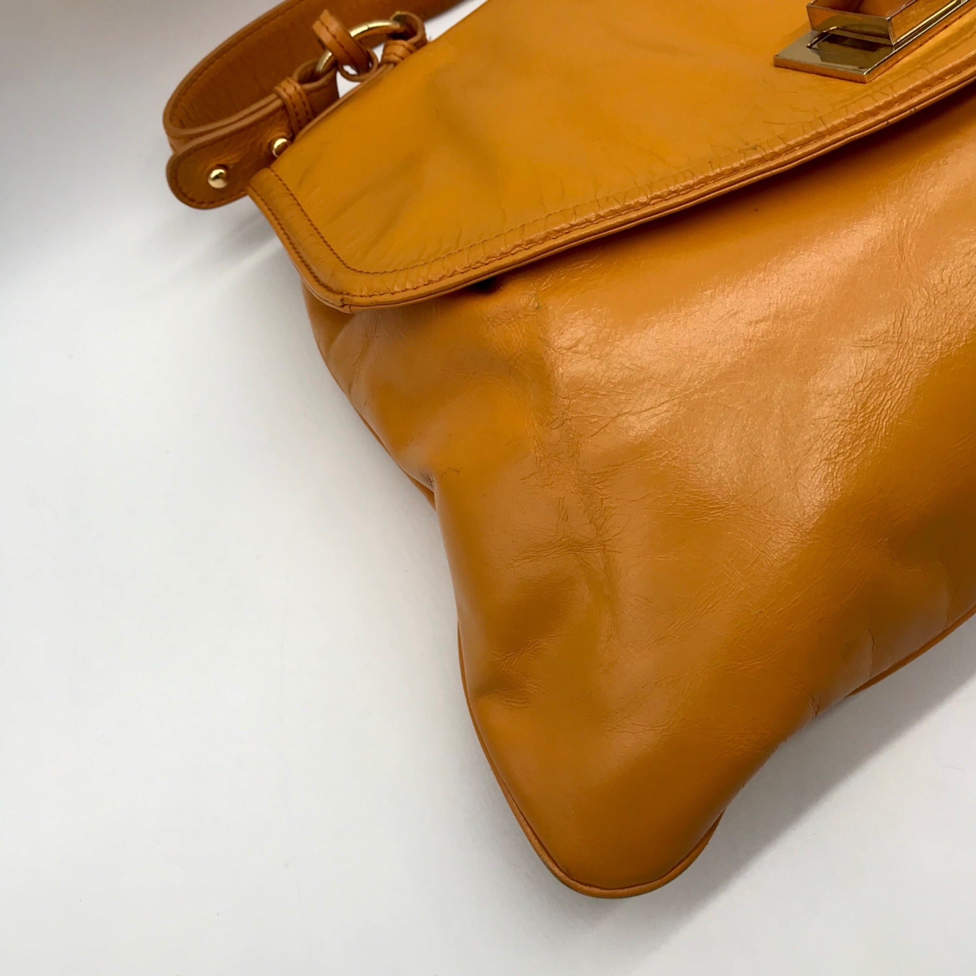 Badgley Mischka Yellow Crossbody Bag