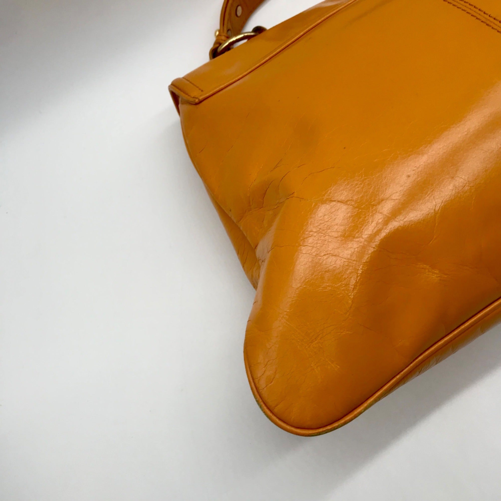 Badgley Mischka Yellow Crossbody Bag