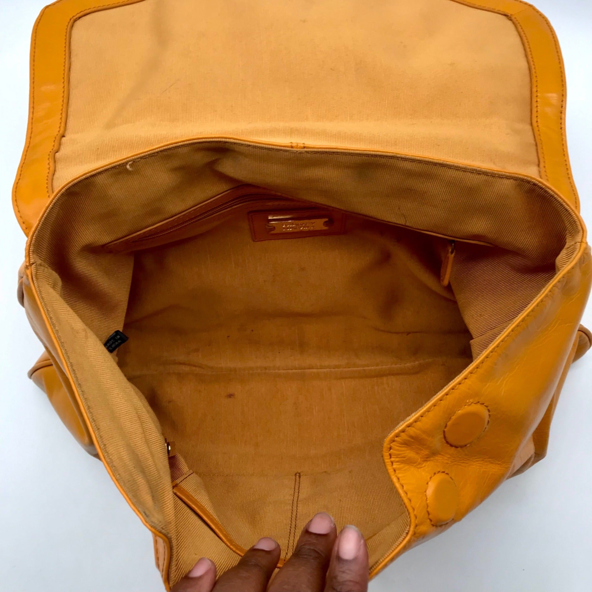 Badgley Mischka Yellow Crossbody Bag