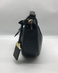 DKNY Black Crescent Barbara Crossbody Bag