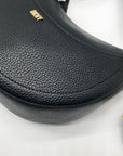 DKNY Black Crescent Barbara Crossbody Bag