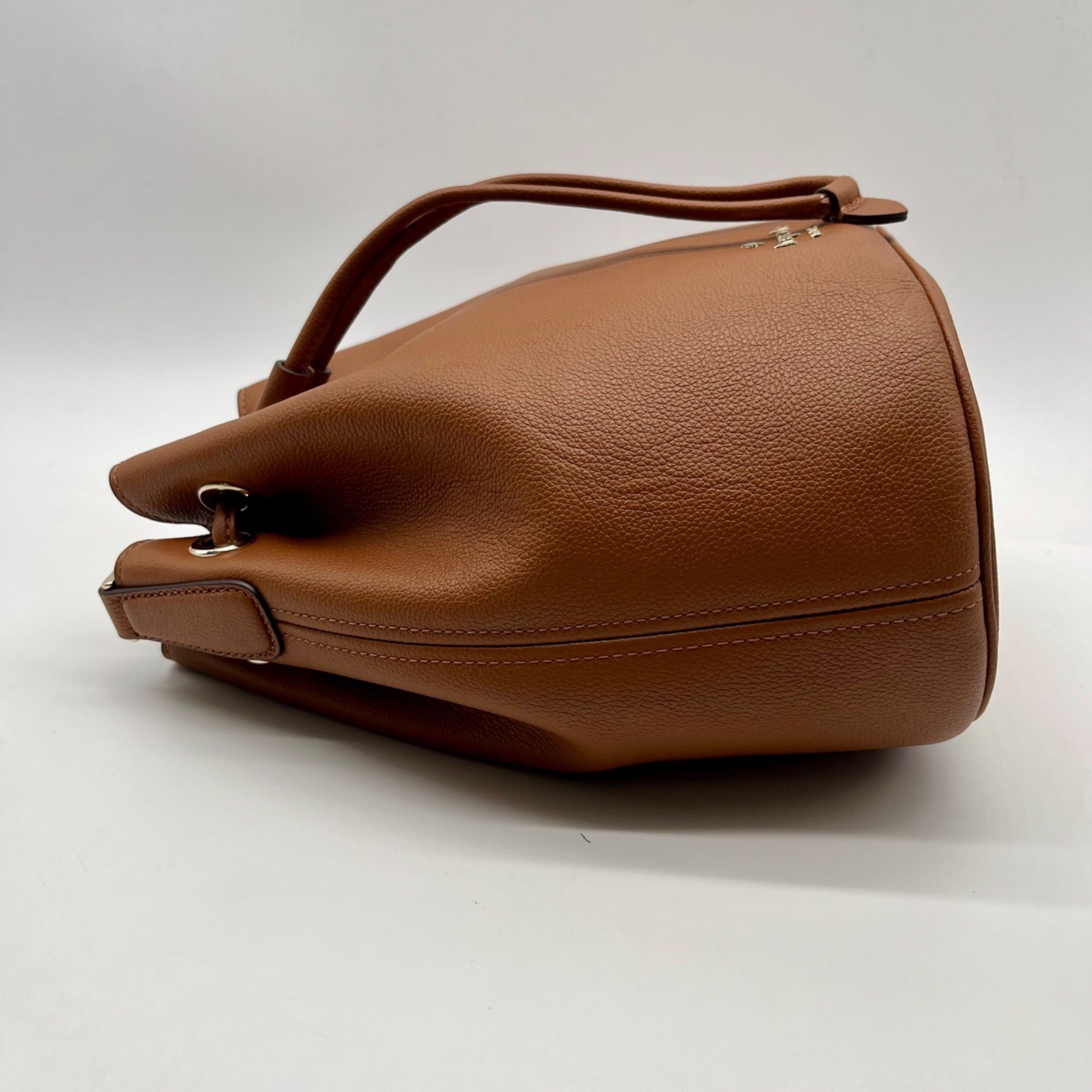 Kate Spade Brown Pebbled Leather Rosie Bucket Bag