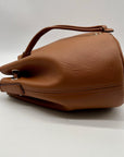 Kate Spade Brown Pebbled Leather Rosie Bucket Bag