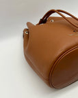 Kate Spade Brown Pebbled Leather Rosie Bucket Bag