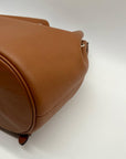 Kate Spade Brown Pebbled Leather Rosie Bucket Bag