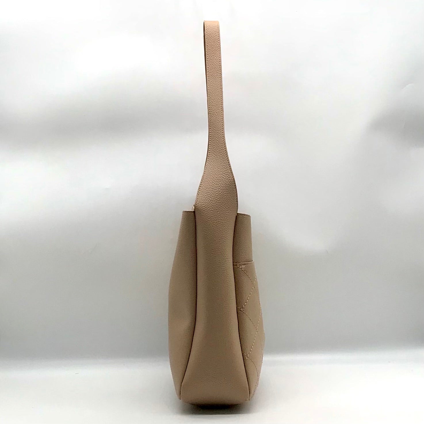 Like Dreams Taupe Big City Grace Shoulder Bag