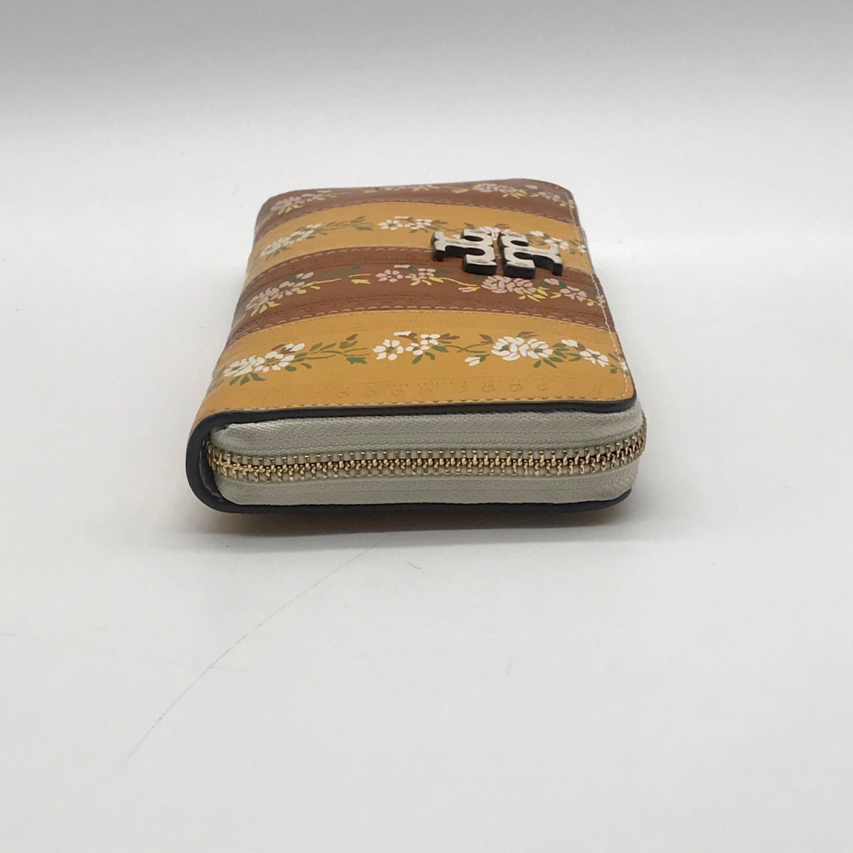 Tory Burch Floral Zip Continental Wallet