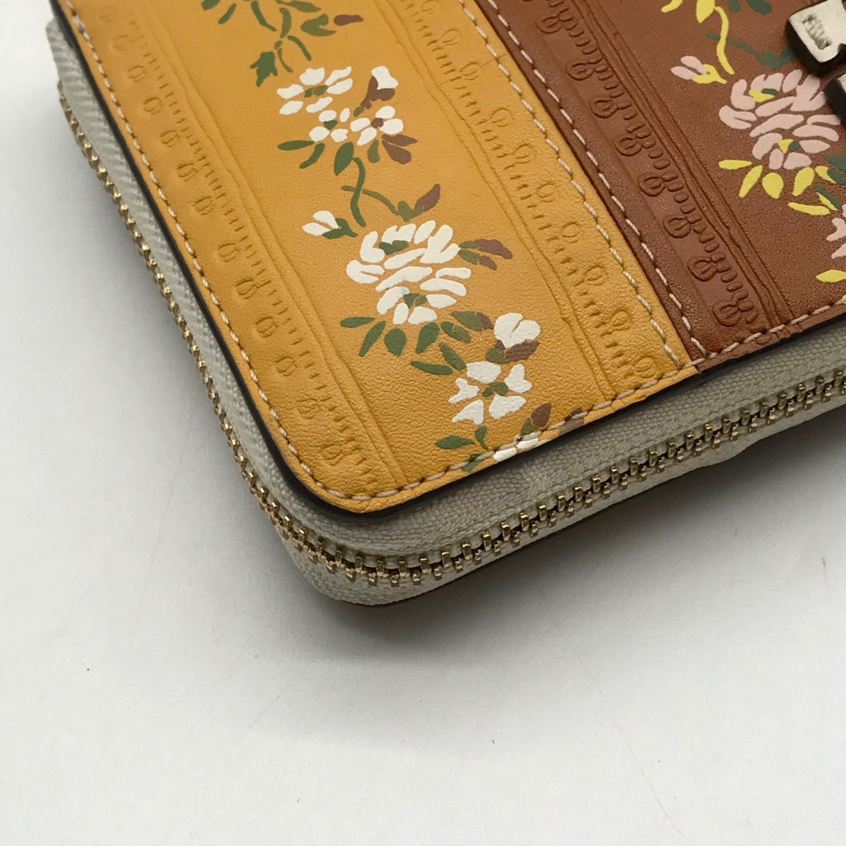 Tory Burch Floral Zip Continental Wallet