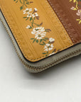 Tory Burch Floral Zip Continental Wallet