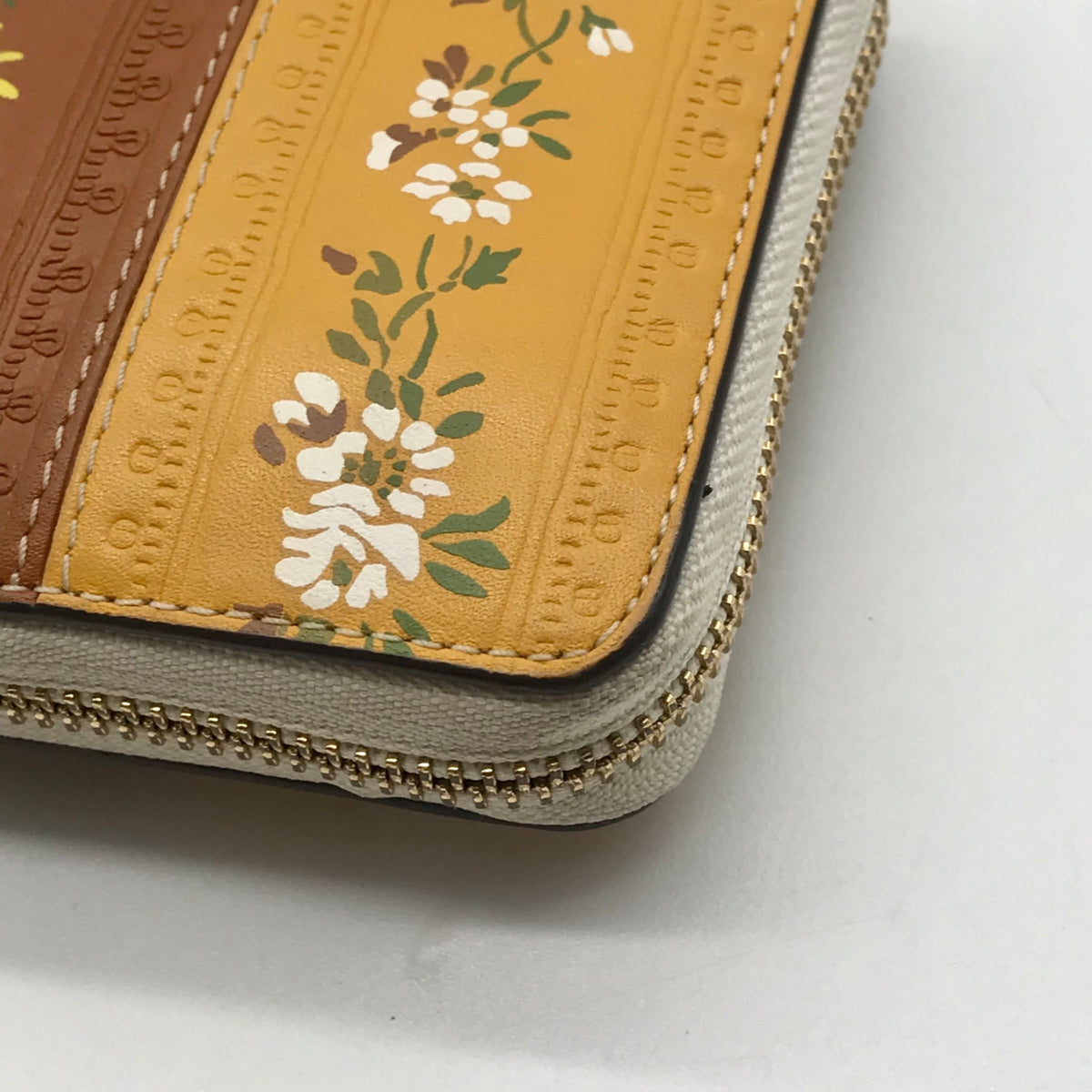 Tory Burch Floral Zip Continental Wallet