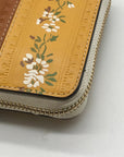Tory Burch Floral Zip Continental Wallet