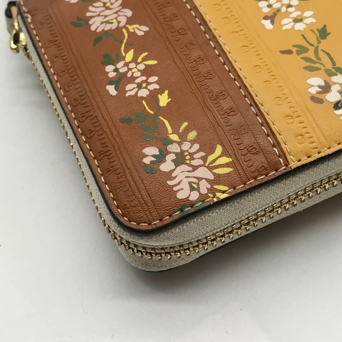Tory Burch Floral Zip Continental Wallet