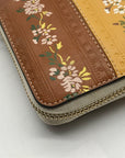 Tory Burch Floral Zip Continental Wallet