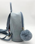 Like Dreams Light Denim Kingston Rhinestone Backpack