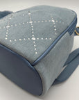 Like Dreams Light Denim Kingston Rhinestone Backpack