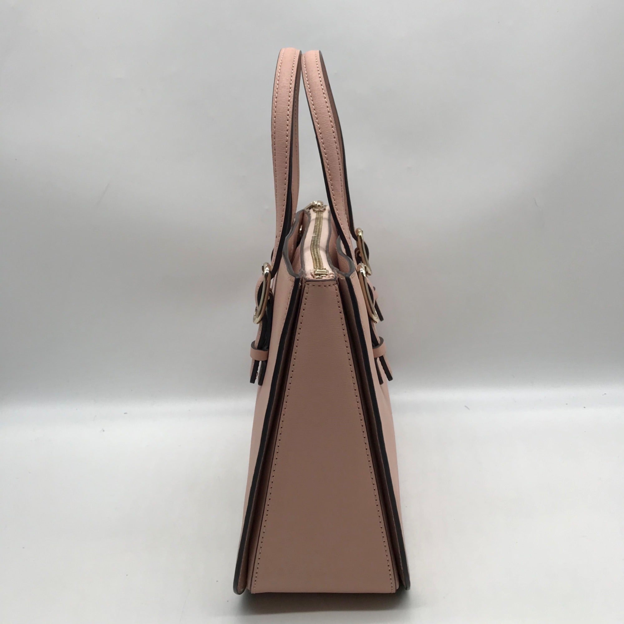 Kate Spade Rose Blush Saffiano Leather Connie Convertible Satchel Bag