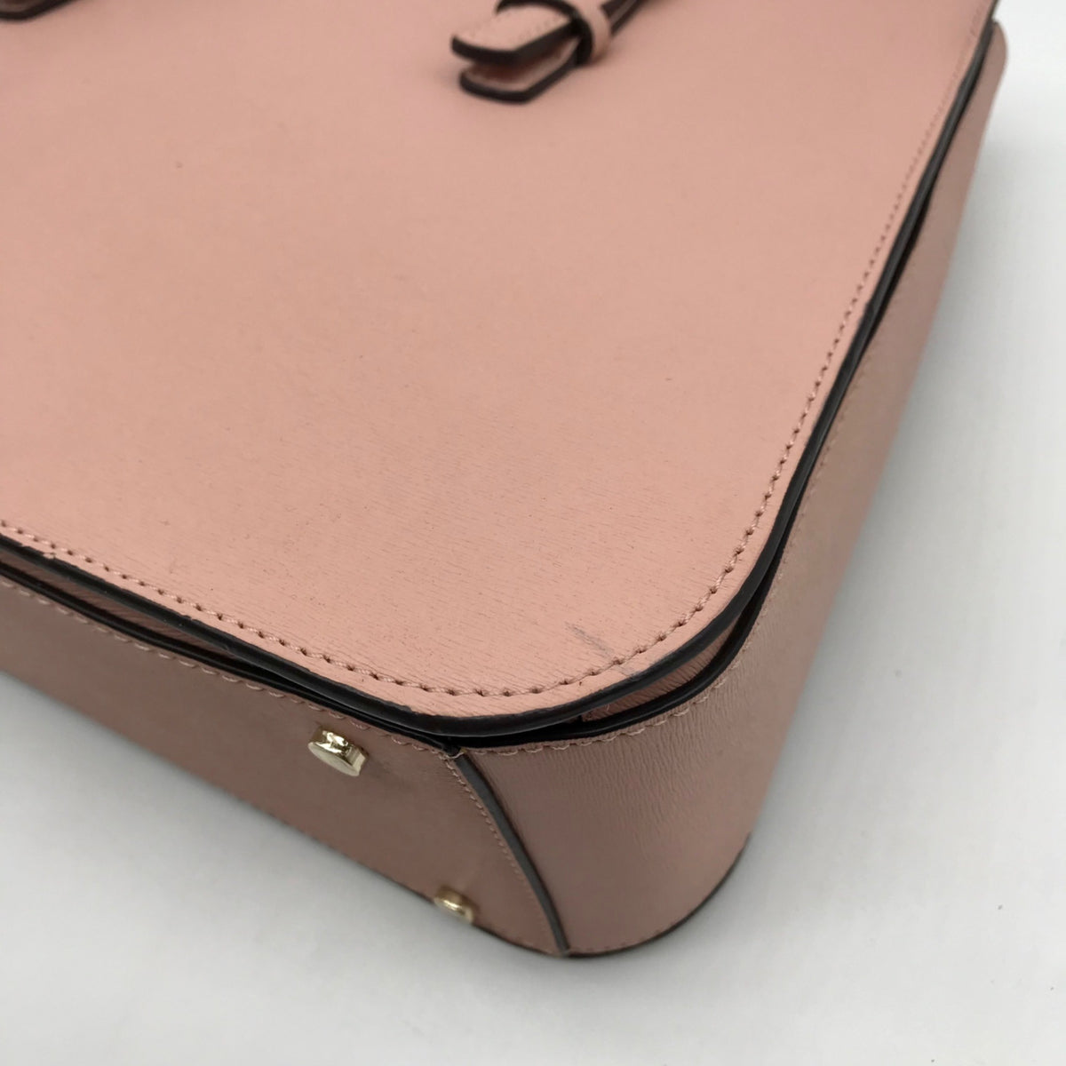 Kate Spade Rose Blush Saffiano Leather Connie Convertible Satchel Bag