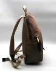 Michael Kors Dark Dune Nylon Polly Medium Backpack