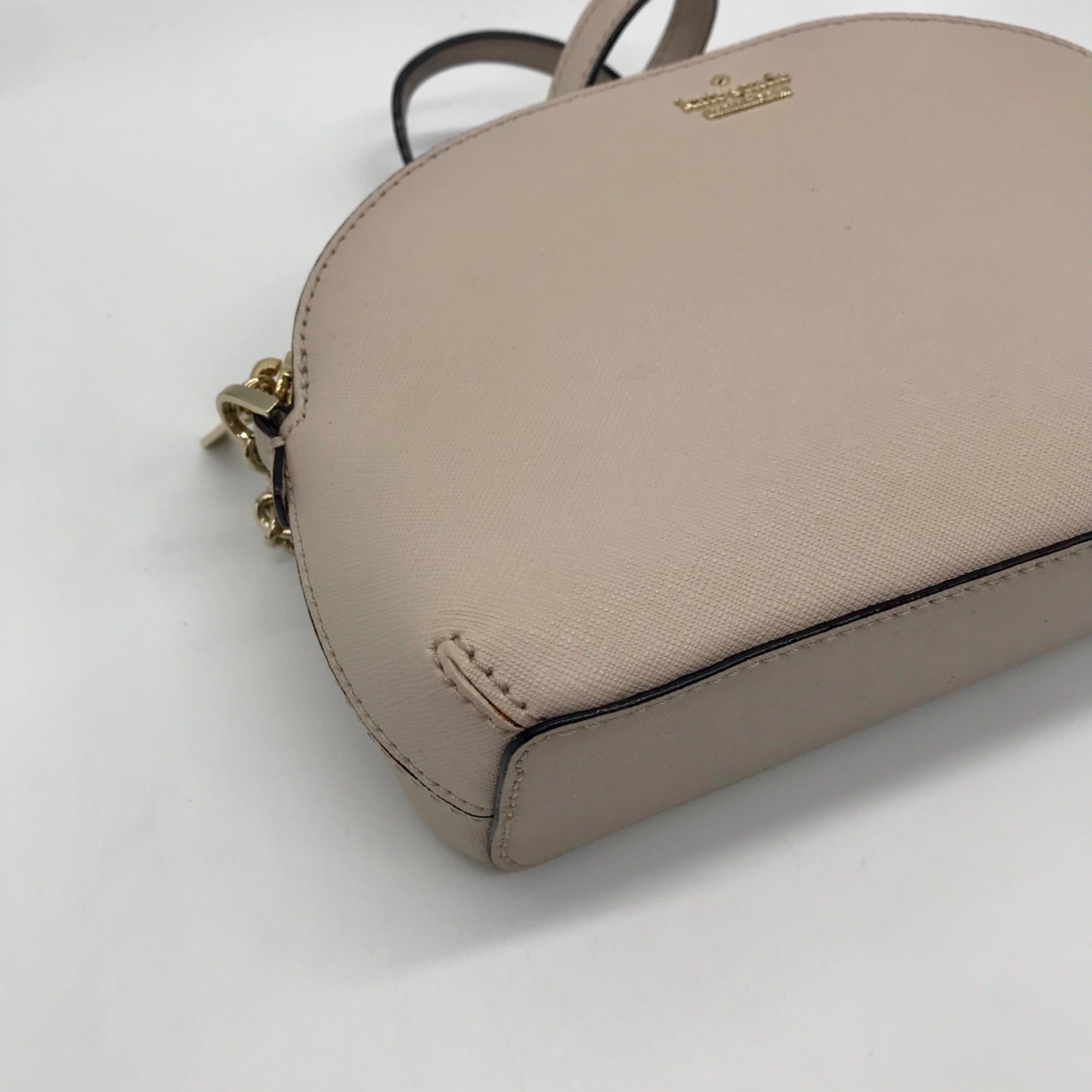 Kate Spade Beige Leather Cameron Street Hilli Crossbody Bag