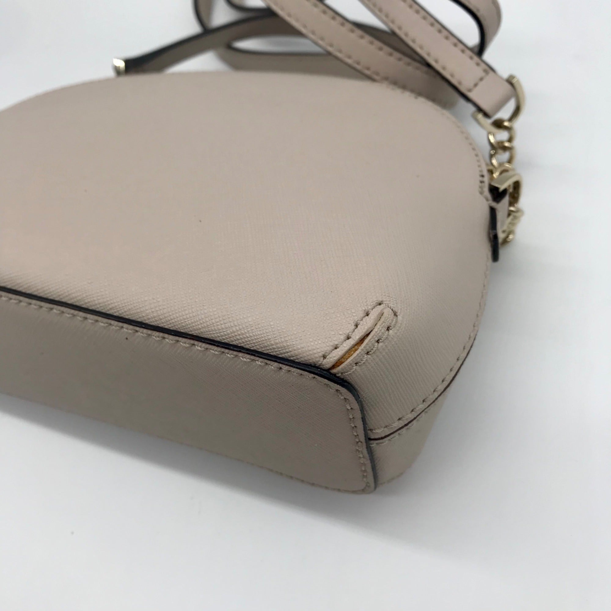Kate Spade Beige Leather Cameron Street Hilli Crossbody Bag