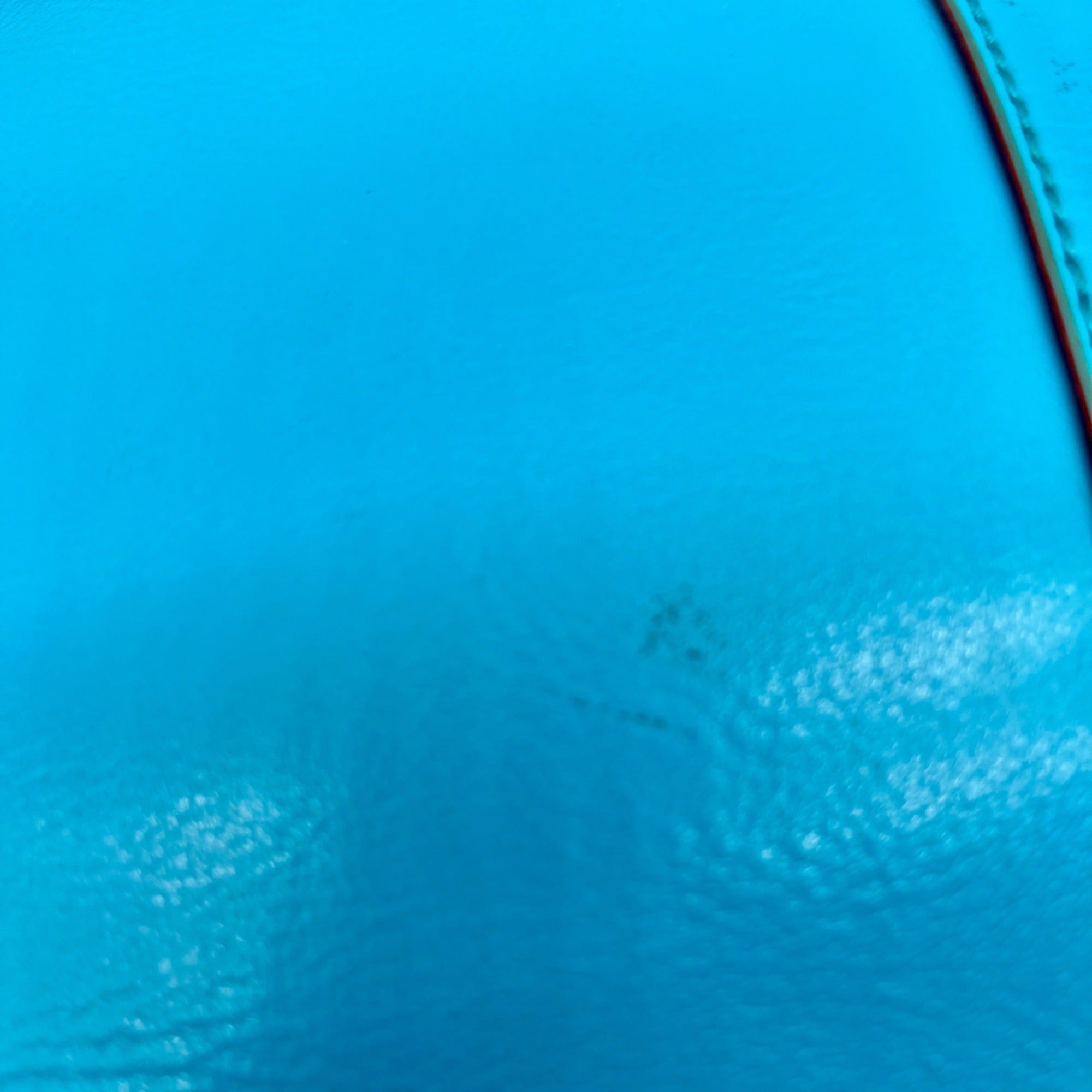 Antionio Melani Vibrant Turquoise Leather Shoulder Bag
