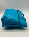 Antionio Melani Vibrant Turquoise Leather Shoulder Bag
