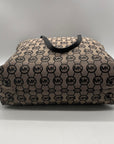 Michael Kors Beige Signature Canvas Montauk Tote Bag