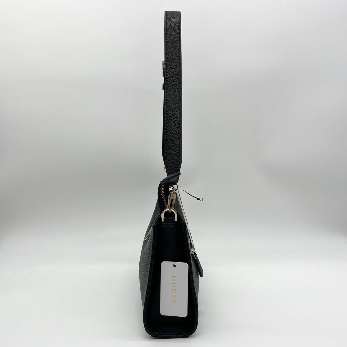 Guess Black Micaela Top Zip Shoulder Bag